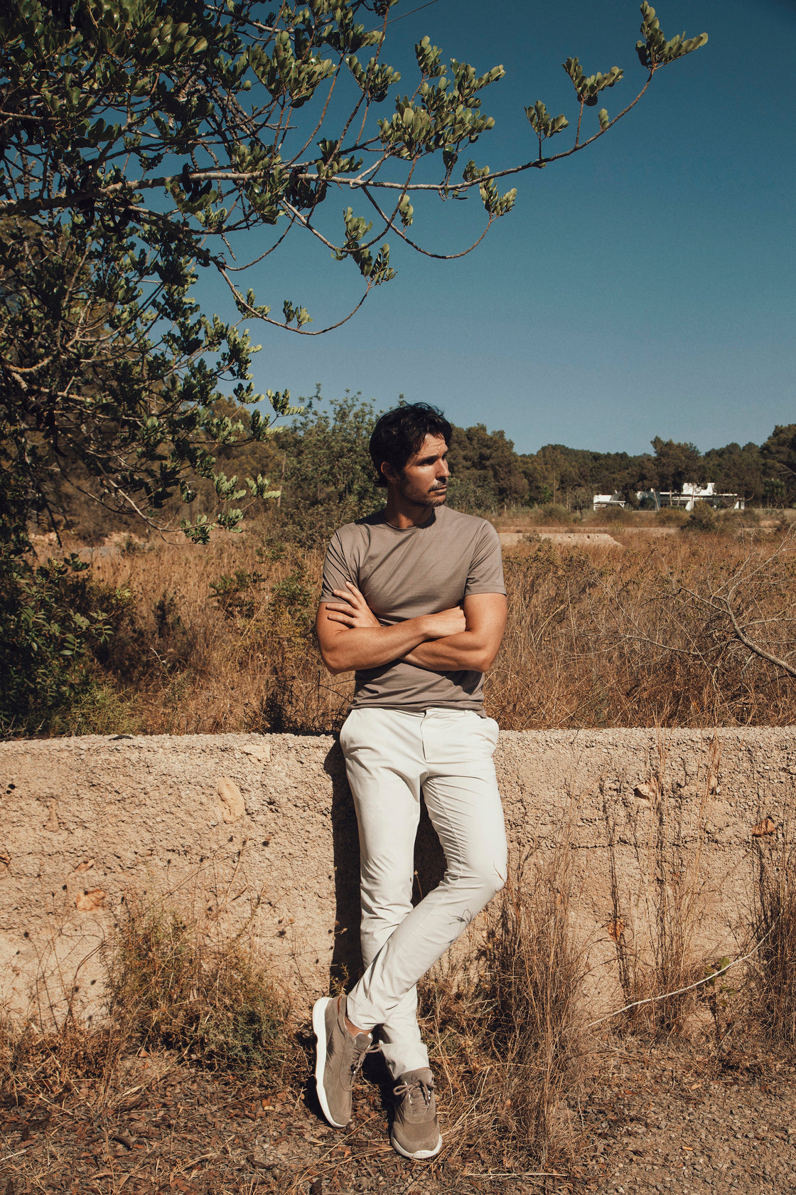 Gravelli T-Shirt Taupe