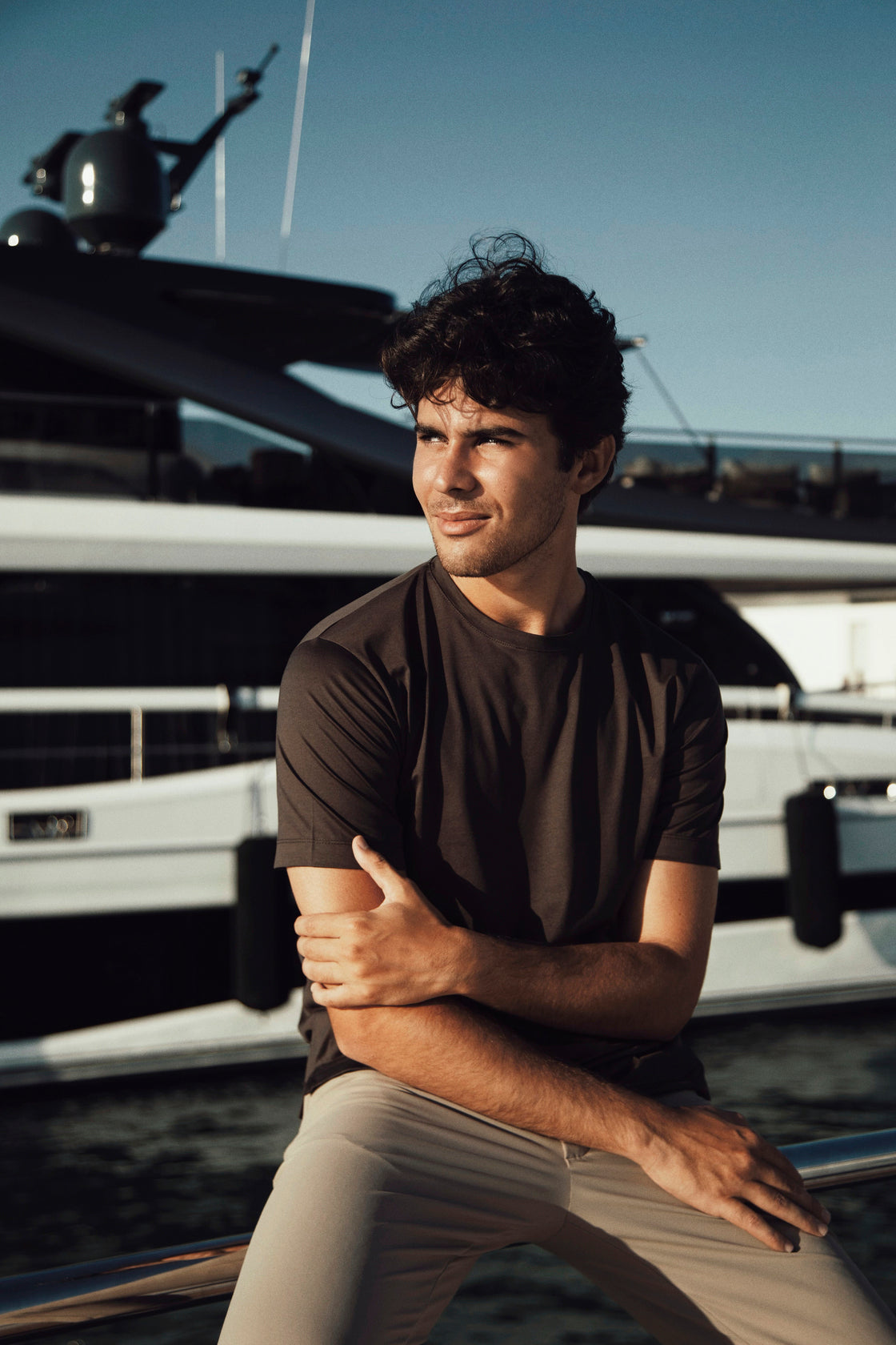 Gravelli T-Shirt Brown