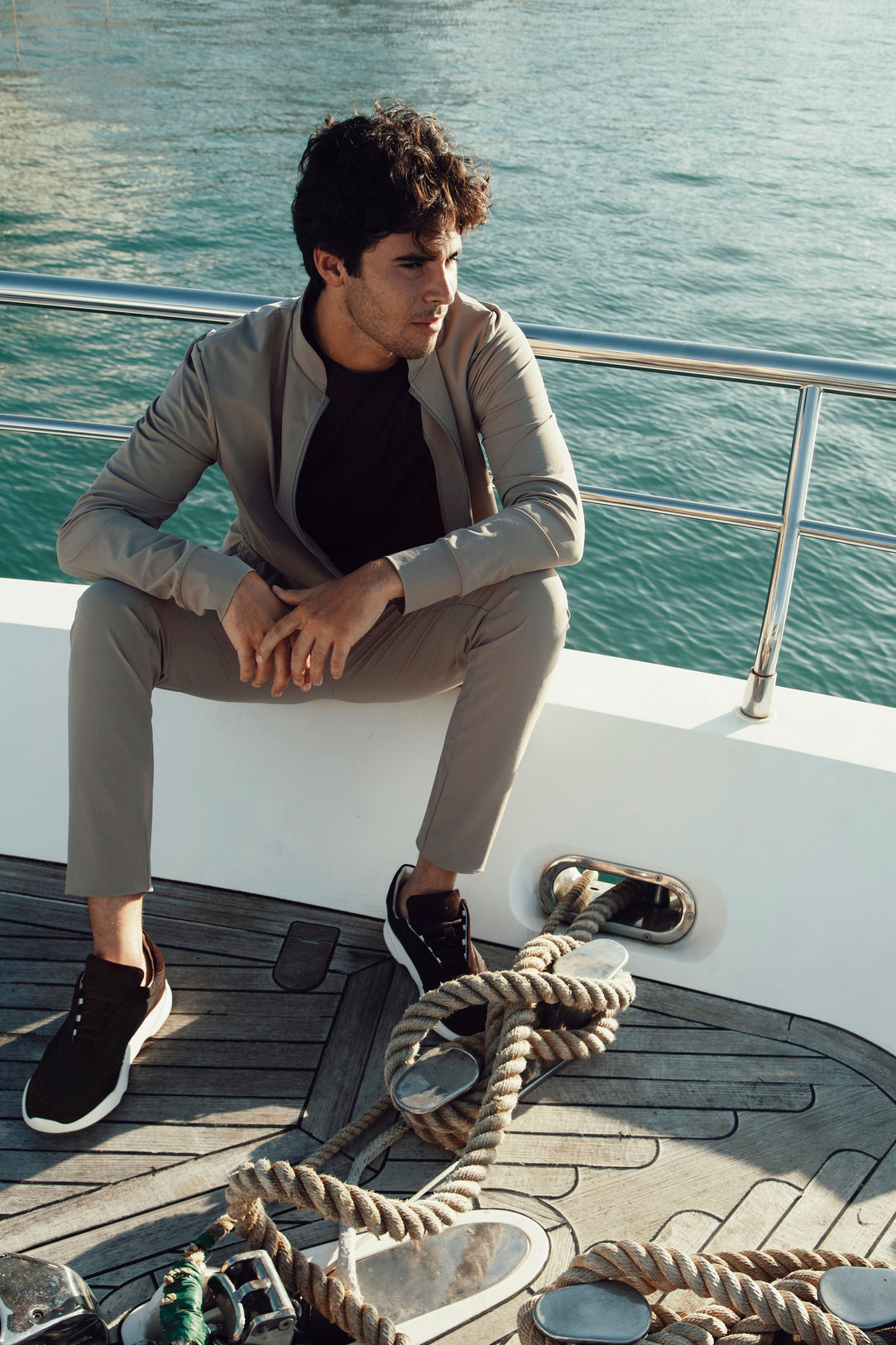 Gravelli Tech Jacket Taupe