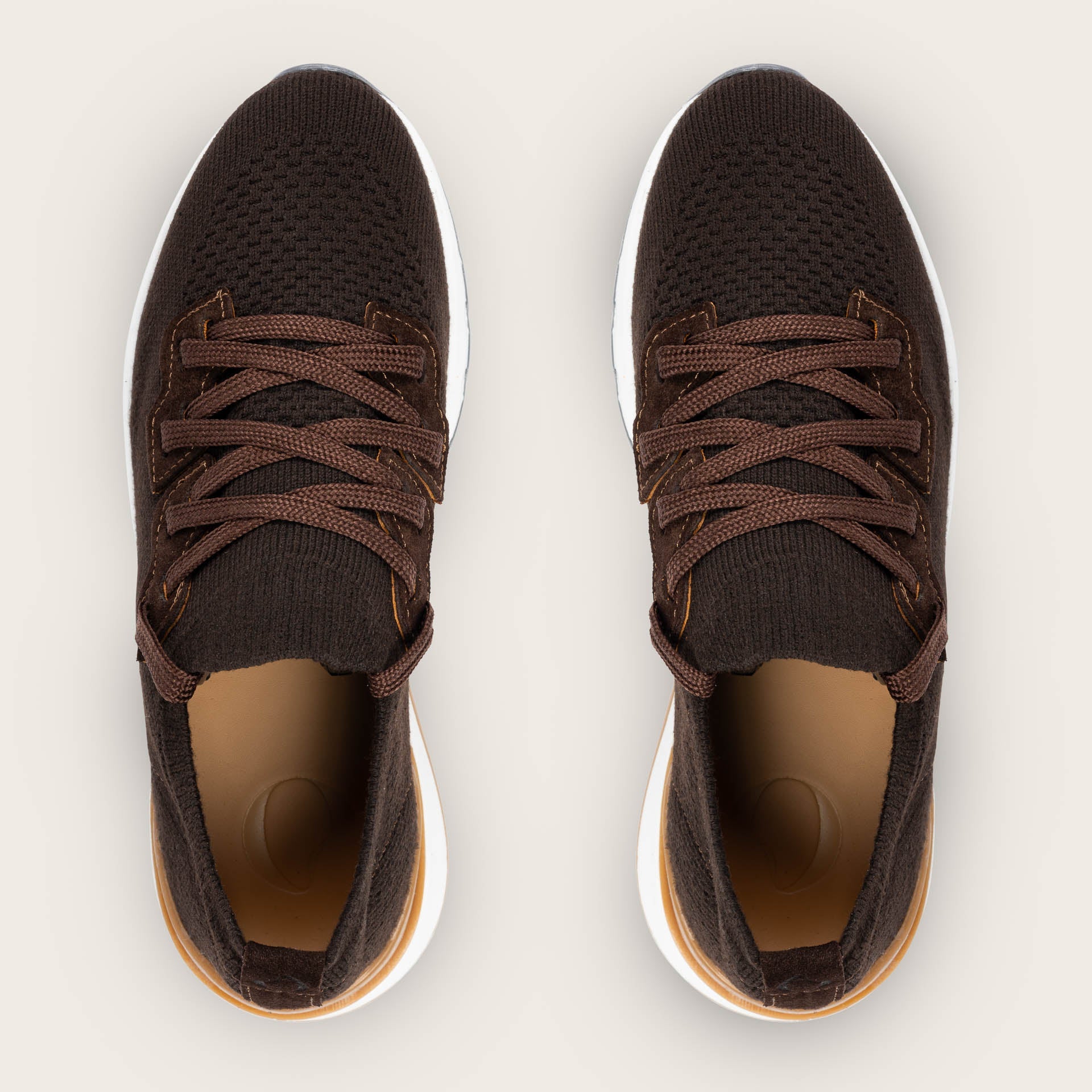 Gravelli Knit Sneaker New Brown